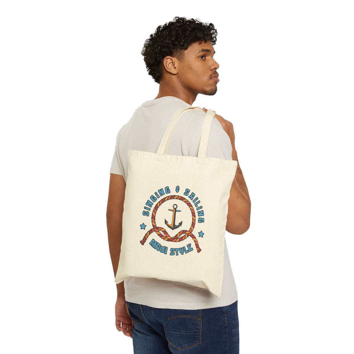IAMMAUI® Aloha Canvas Tote Bag — Island Design