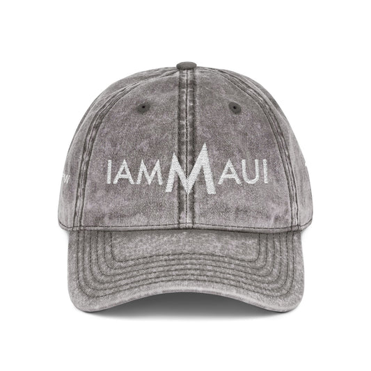 IAMMAUI® Vintage Embroidered Cap