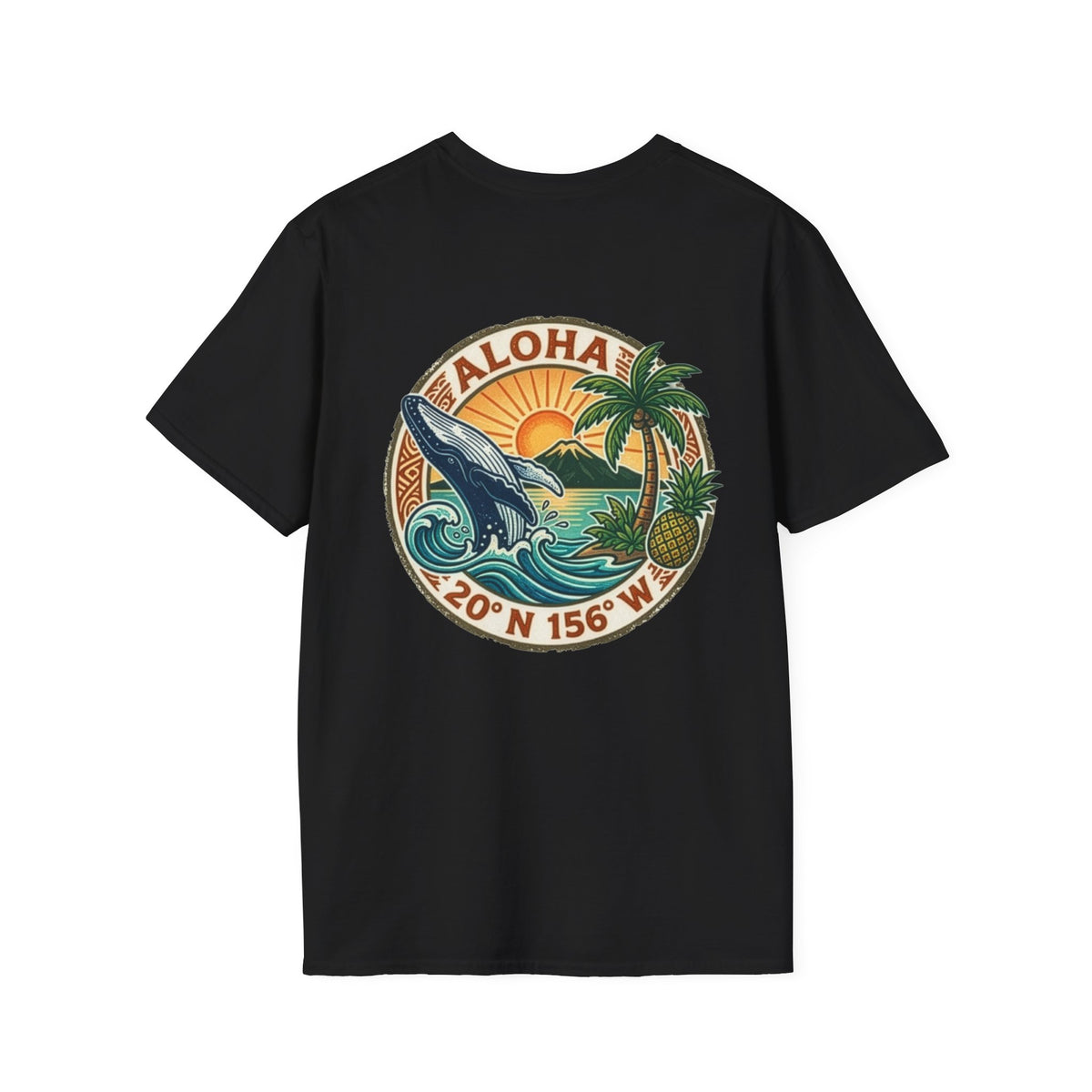 IAMMAUI® Aloha Whale T-Shirt — Unisex Softstyle Tee