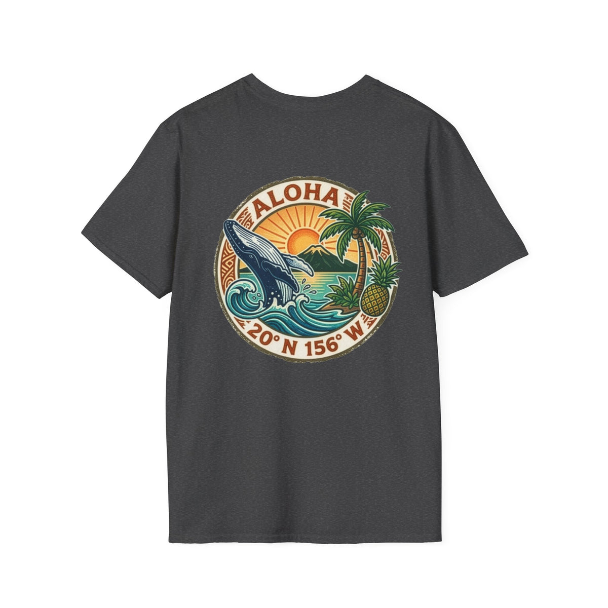 IAMMAUI® Aloha Whale T-Shirt — Unisex Softstyle Tee