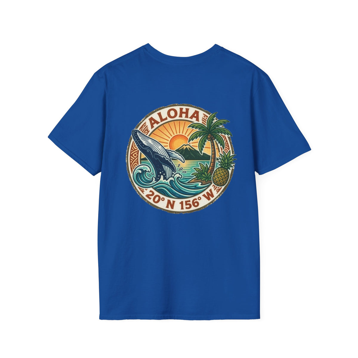 IAMMAUI® Aloha Whale T-Shirt — Unisex Softstyle Tee