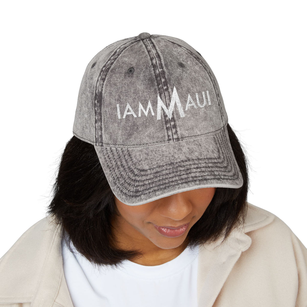 IAMMAUI® Vintage Embroidered Cap