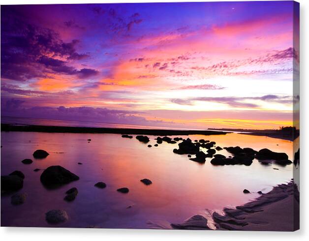 Pa'ia Sunrise - Canvas Print