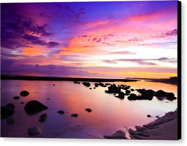 Pa'ia Sunrise - Canvas Print