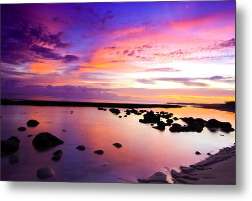 Pa'ia Sunrise - Metal Print